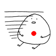 onigiri three brothers sticker #11658359