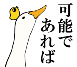 Mr. duck & Chick sticker part2 sticker #11658671