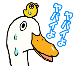 Mr. duck & Chick sticker part2 sticker #11658672