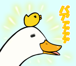 Mr. duck & Chick sticker part2 sticker #11658676