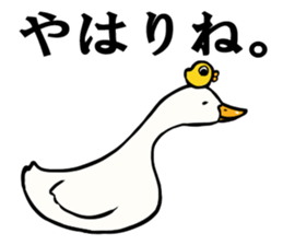 Mr. duck & Chick sticker part2 sticker #11658678