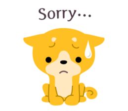 BLACK & BROWN SHIBA INU sticker #11658707