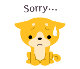 BLACK & BROWN SHIBA INU sticker #11658707