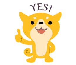 BLACK & BROWN SHIBA INU sticker #11658712