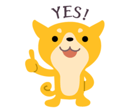 BLACK & BROWN SHIBA INU sticker #11658712