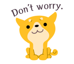 BLACK & BROWN SHIBA INU sticker #11658714