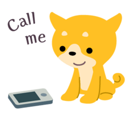 BLACK & BROWN SHIBA INU sticker #11658715