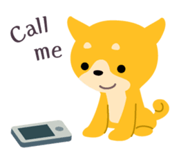 BLACK & BROWN SHIBA INU sticker #11658715