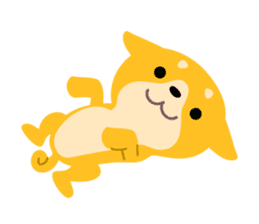 BLACK & BROWN SHIBA INU sticker #11658737