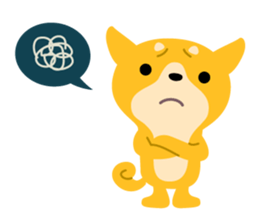 BLACK & BROWN SHIBA INU sticker #11658739