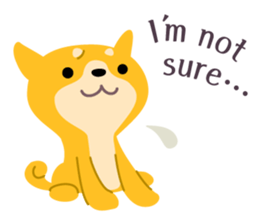 BLACK & BROWN SHIBA INU sticker #11658741