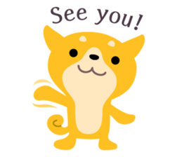 BLACK & BROWN SHIBA INU sticker #11658743