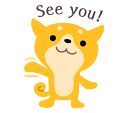 BLACK & BROWN SHIBA INU sticker #11658743