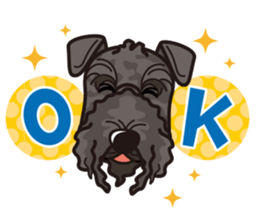 iinu - Kerry Blue Terrier sticker #11658785