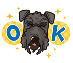 iinu - Kerry Blue Terrier sticker #11658785