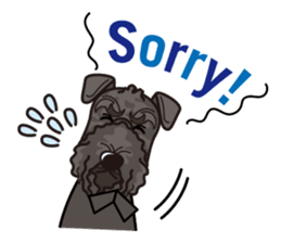 iinu - Kerry Blue Terrier sticker #11658791