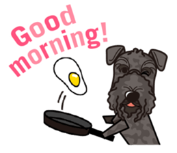 iinu - Kerry Blue Terrier sticker #11658792