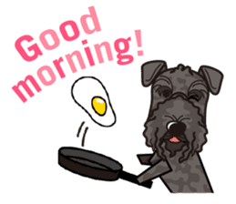 iinu - Kerry Blue Terrier sticker #11658792