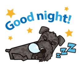 iinu - Kerry Blue Terrier sticker #11658793