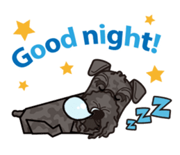 iinu - Kerry Blue Terrier sticker #11658793