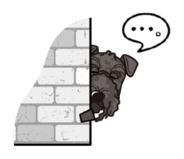 iinu - Kerry Blue Terrier sticker #11658794