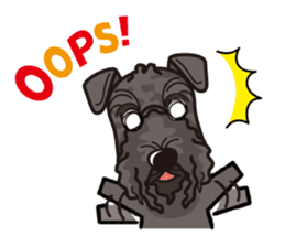 iinu - Kerry Blue Terrier sticker #11658795