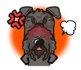 iinu - Kerry Blue Terrier sticker #11658796