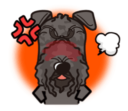 iinu - Kerry Blue Terrier sticker #11658796