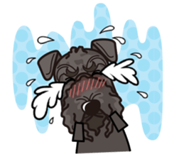 iinu - Kerry Blue Terrier sticker #11658797