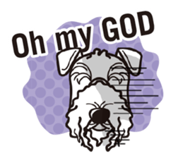 iinu - Kerry Blue Terrier sticker #11658799