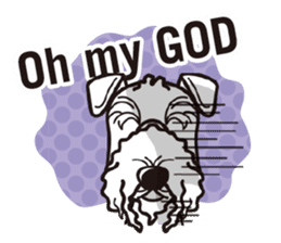 iinu - Kerry Blue Terrier sticker #11658799