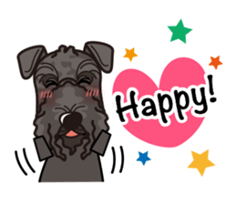 iinu - Kerry Blue Terrier sticker #11658800