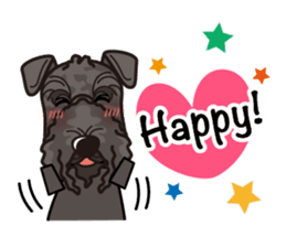 iinu - Kerry Blue Terrier sticker #11658800