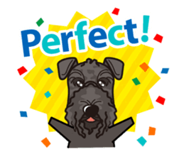 iinu - Kerry Blue Terrier sticker #11658801