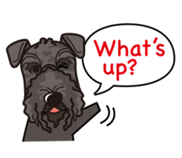 iinu - Kerry Blue Terrier sticker #11658804