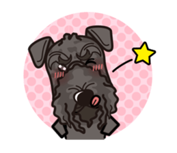 iinu - Kerry Blue Terrier sticker #11658808