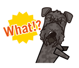 iinu - Kerry Blue Terrier sticker #11658811