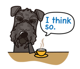 iinu - Kerry Blue Terrier sticker #11658812