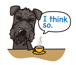 iinu - Kerry Blue Terrier sticker #11658812