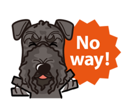 iinu - Kerry Blue Terrier sticker #11658813