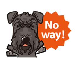 iinu - Kerry Blue Terrier sticker #11658813