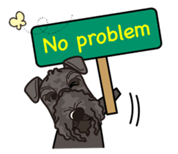 iinu - Kerry Blue Terrier sticker #11658815