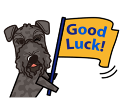 iinu - Kerry Blue Terrier sticker #11658816