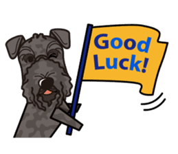 iinu - Kerry Blue Terrier sticker #11658816