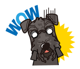 iinu - Kerry Blue Terrier sticker #11658820