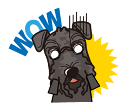 iinu - Kerry Blue Terrier sticker #11658820