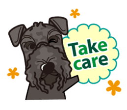 iinu - Kerry Blue Terrier sticker #11658822