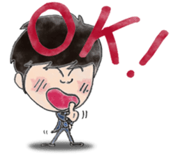 Sarariy/watercolor painting sticker #11659025