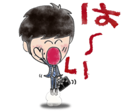 Sarariy/watercolor painting sticker #11659027