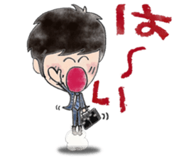 Sarariy/watercolor painting sticker #11659027